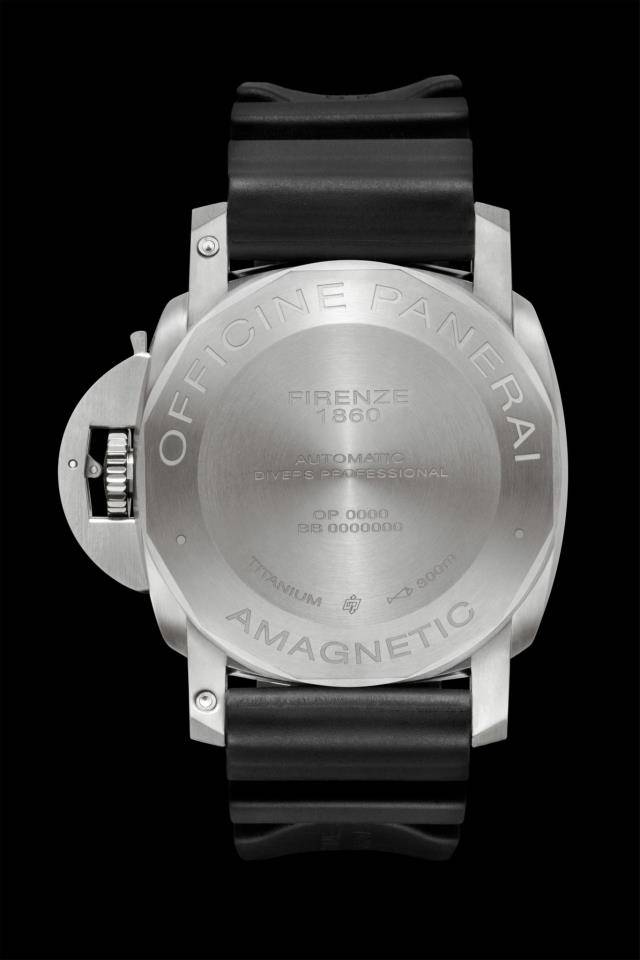 Panerai luminor submersible 19magnetic titanio