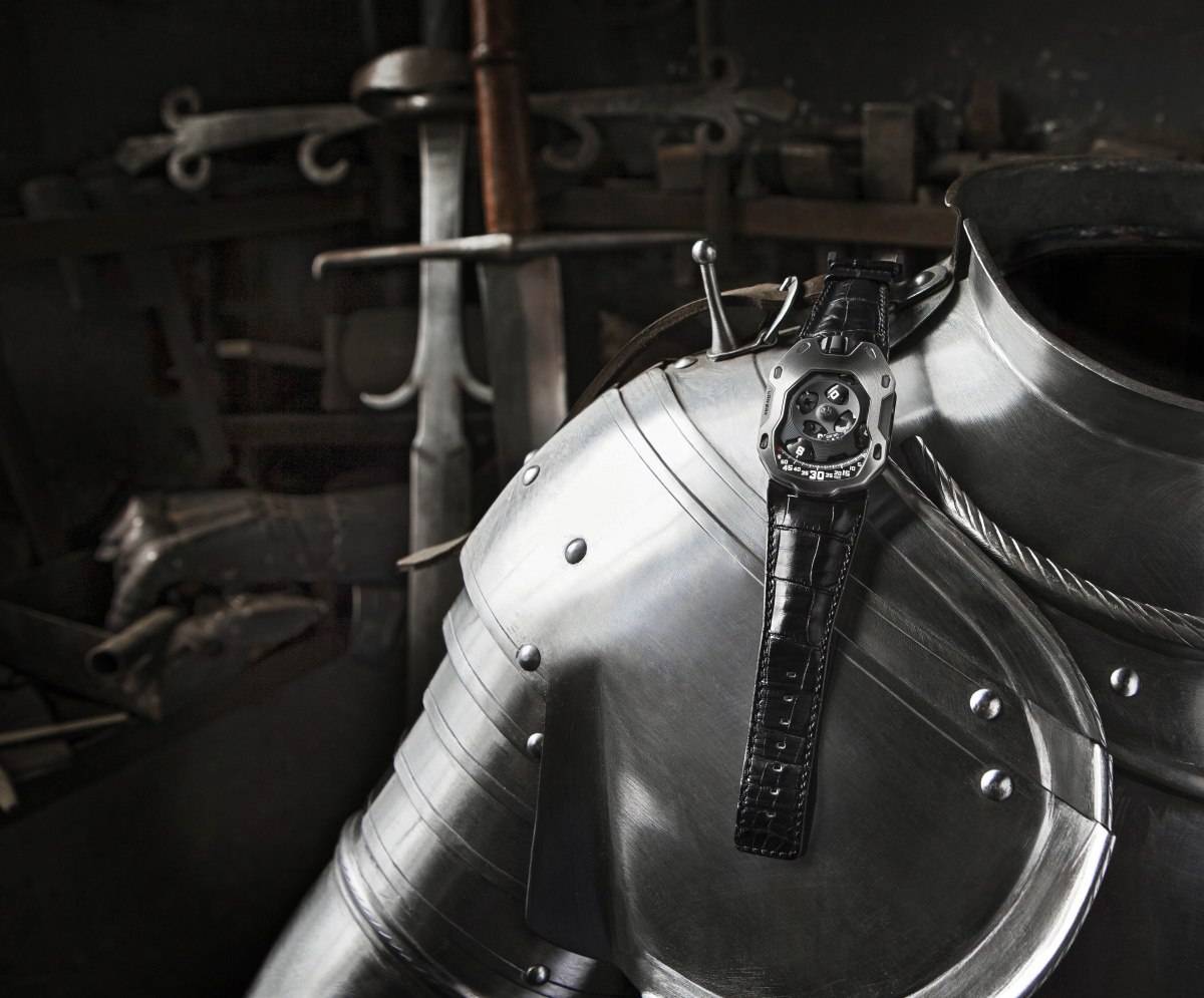 Urwerk Releases UR105M "Iron Knight" And "Dark Knight" Luxury Watch