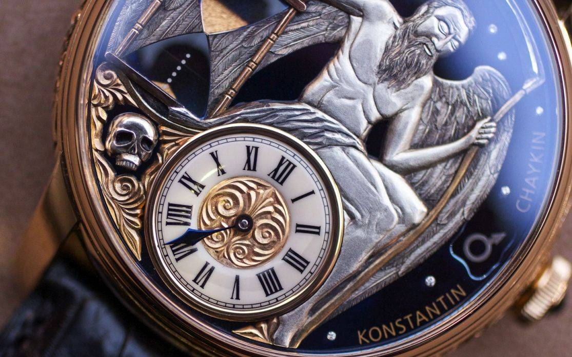 The Konstantin Chaykin Carpe Diem Skull Watch 
