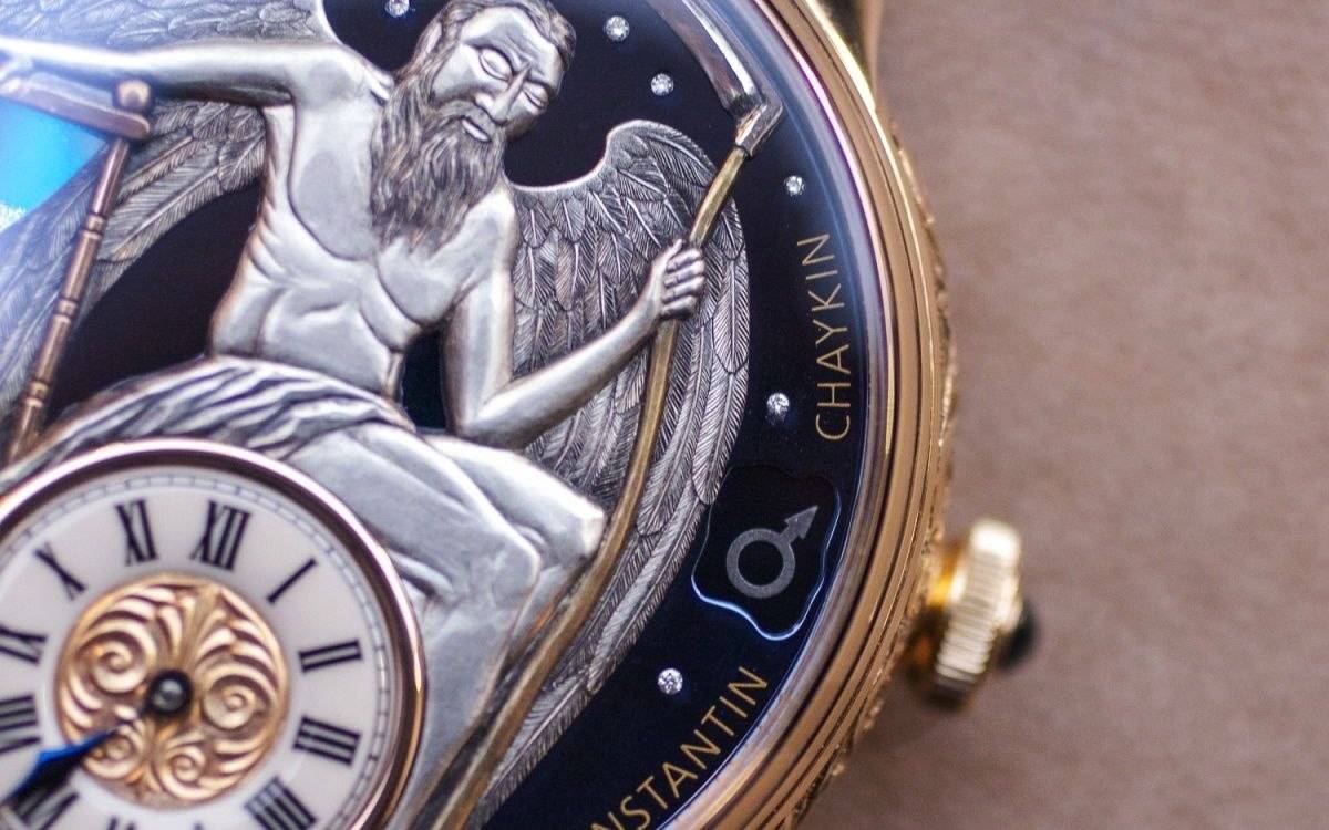 The Konstantin Chaykin Carpe Diem Skull Watch 