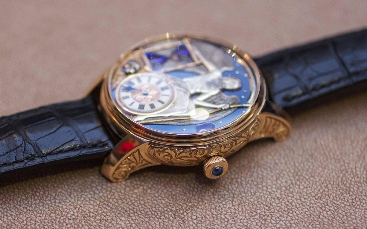 The Konstantin Chaykin Carpe Diem Skull Watch 