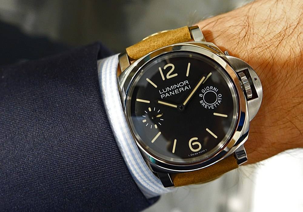 panerai 8 giorni brevettato