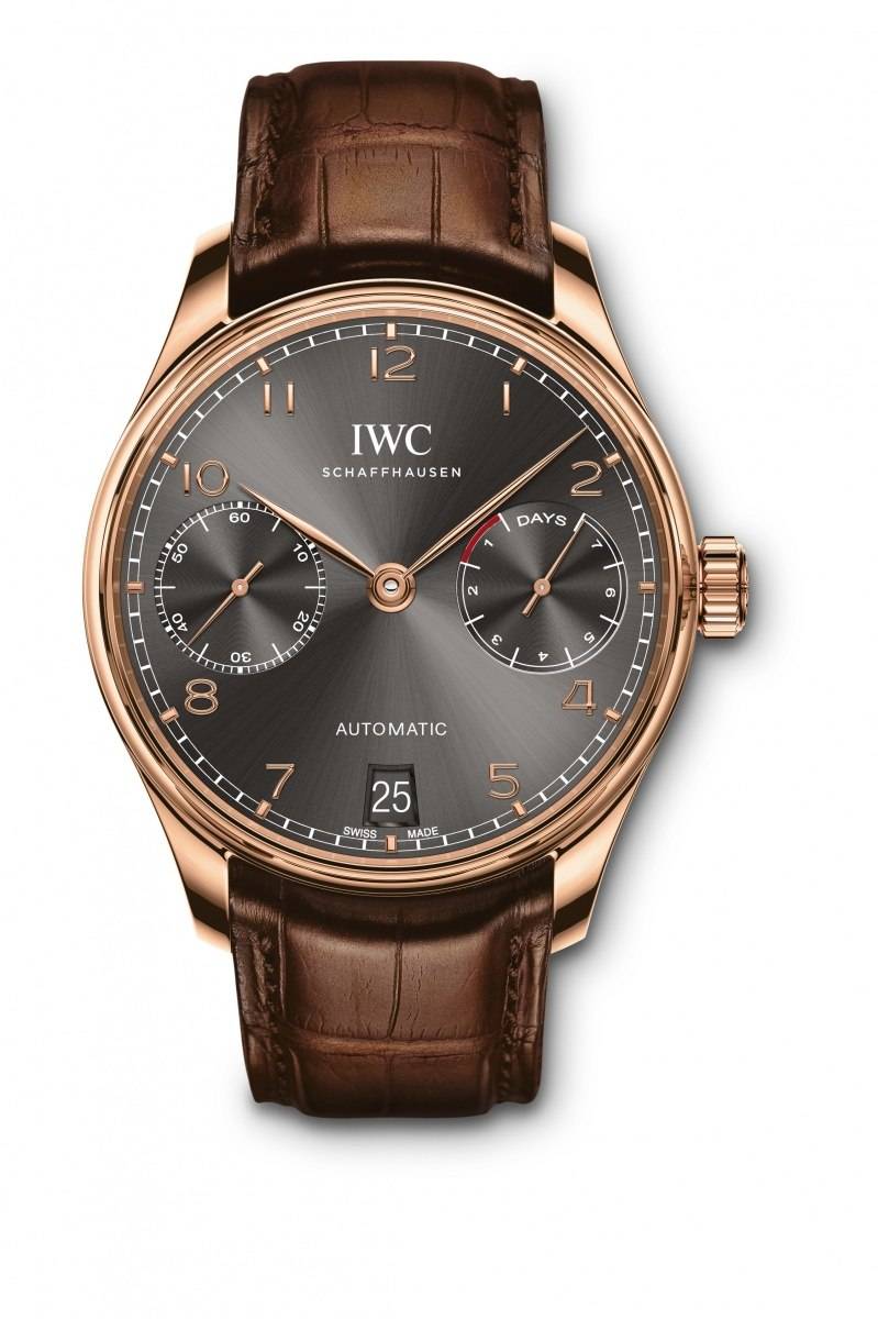 IWC Portugieser Automatic in Rose Gold with Ardoise Dial