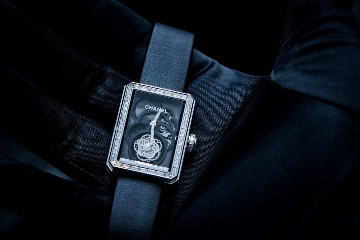 Chanel Première Flying Tourbillon Openwork Watch Baselworld 2015