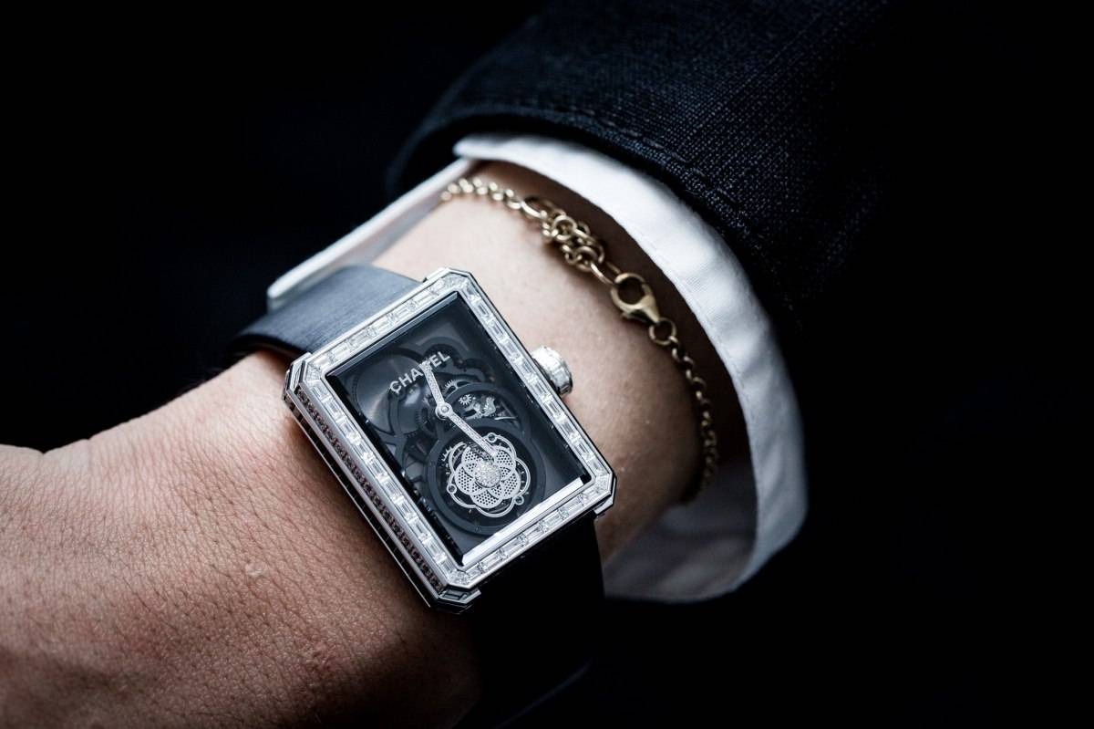 Chanel Première Flying Tourbillon Openwork Watch Baselworld 2015