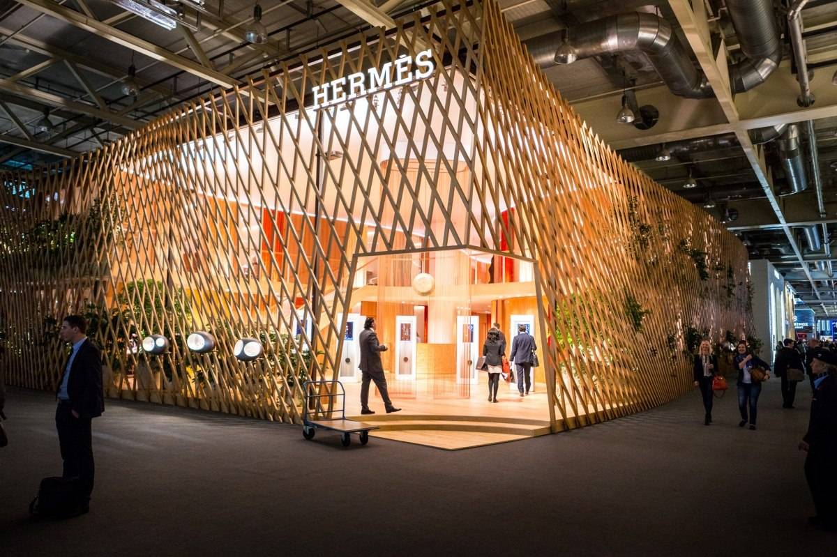 La Montre Hermes Baselworld 2015 Booth