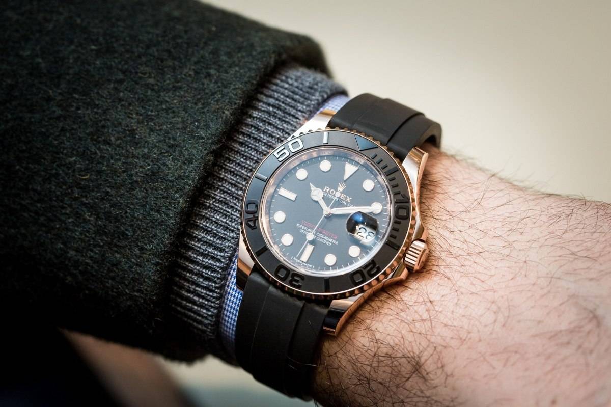 Rolex Oyster Perpetual Yacht-Master In 18k Everose Gold Watch Baselworld 2015