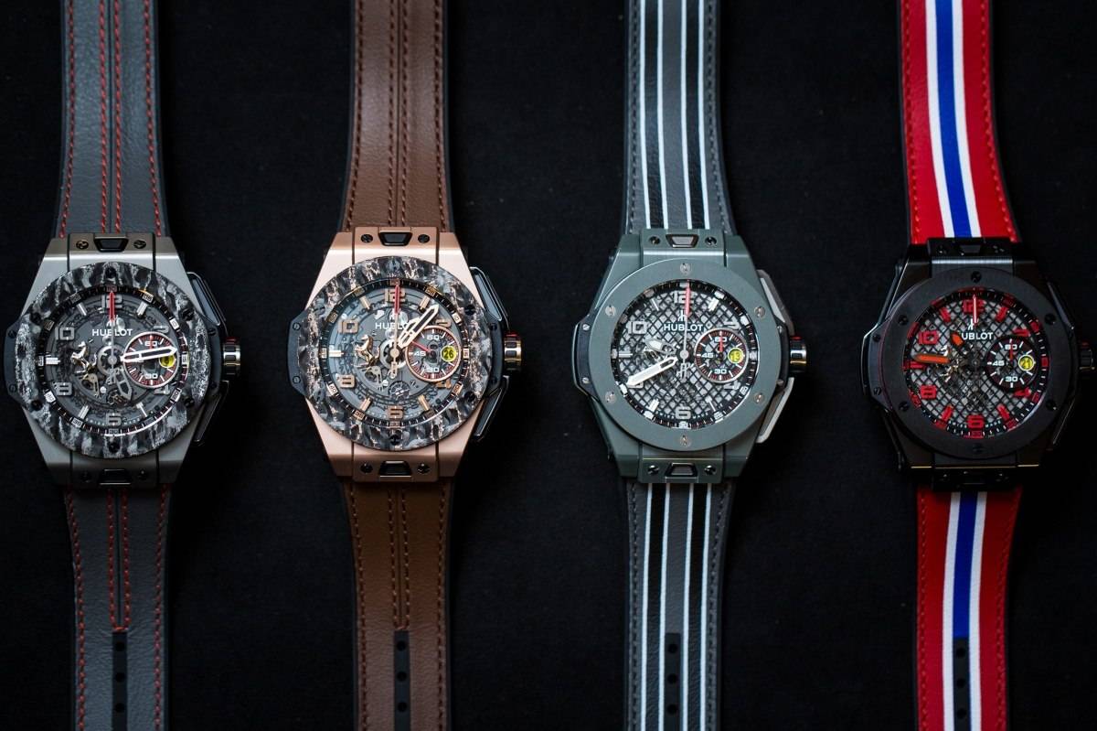 Hublot Big Bang Ferrari Carbon Watch Collection Baselworld 2015