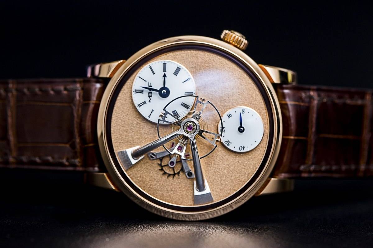 MB&F LM101 ‘Frost’ Limited Edition Watch 2015 red