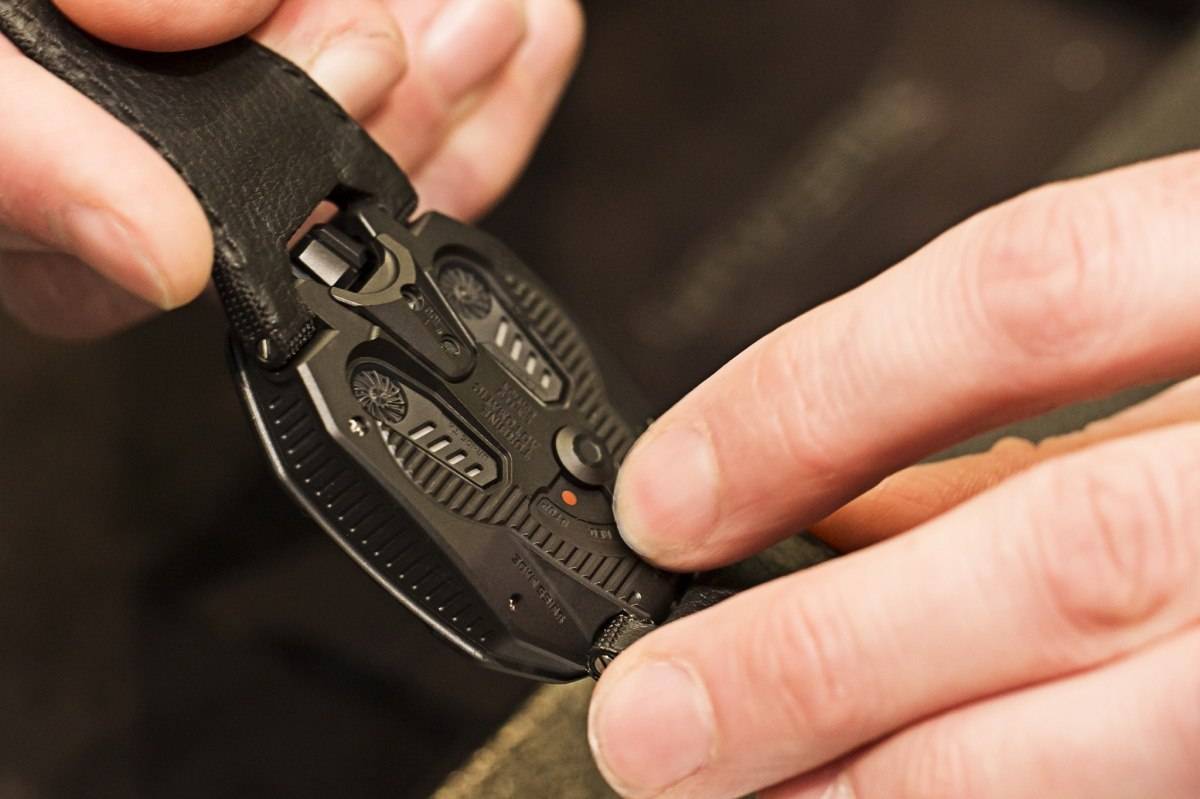 Urwerk UR-105 TA Turbine Automatic Watch 2015 Back 2