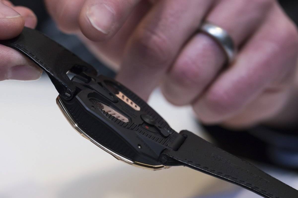Urwerk UR-105 TA Turbine Automatic Watch 2015 Back