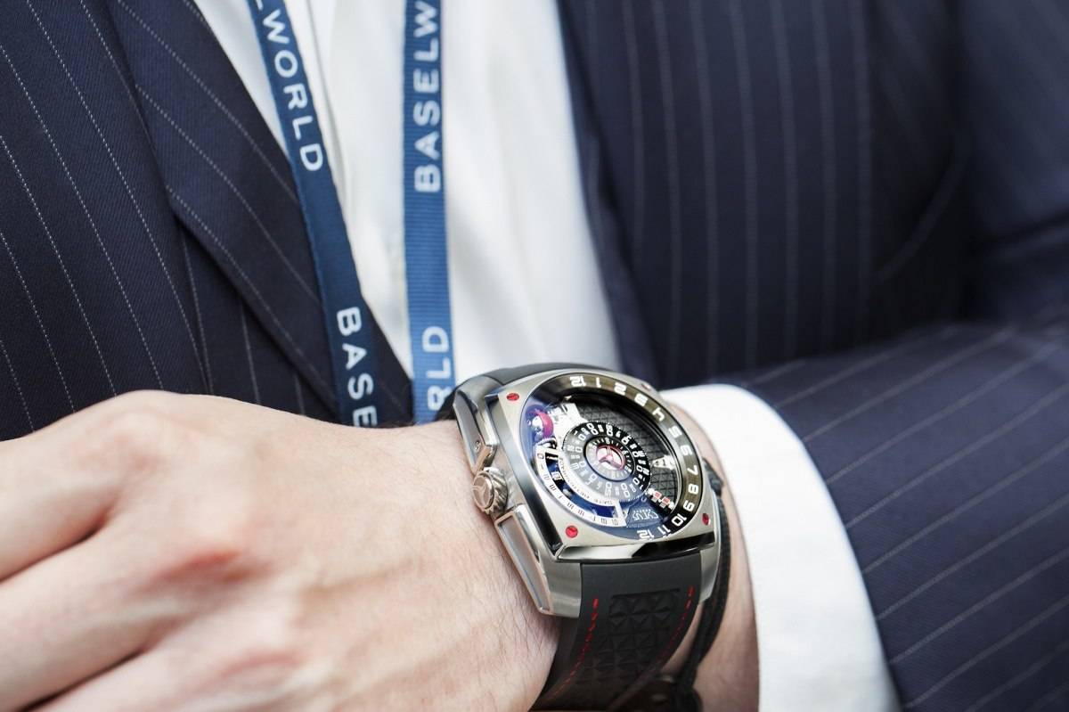 Cyrus Klepcys Moon Master Titanium Watch Review Baselworld 2015 Wrist