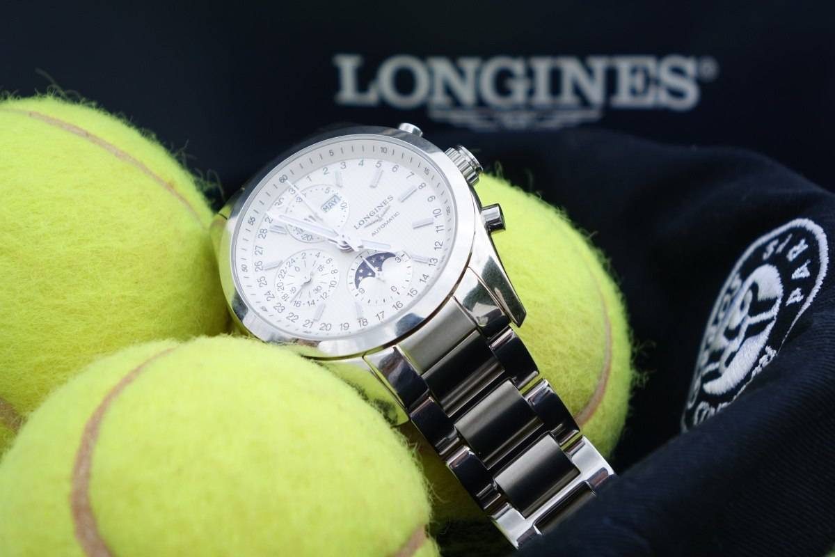 Longines Conquest Classic Moonphase Watch
