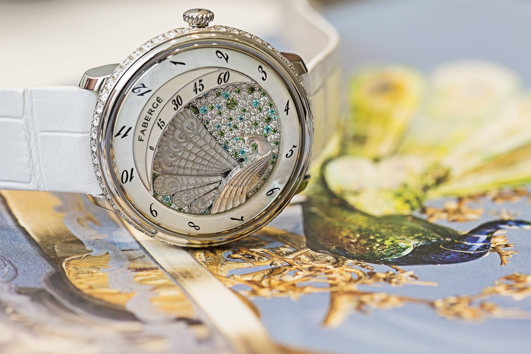 Fabergé Lady Compliquée Peacock Watch 2015