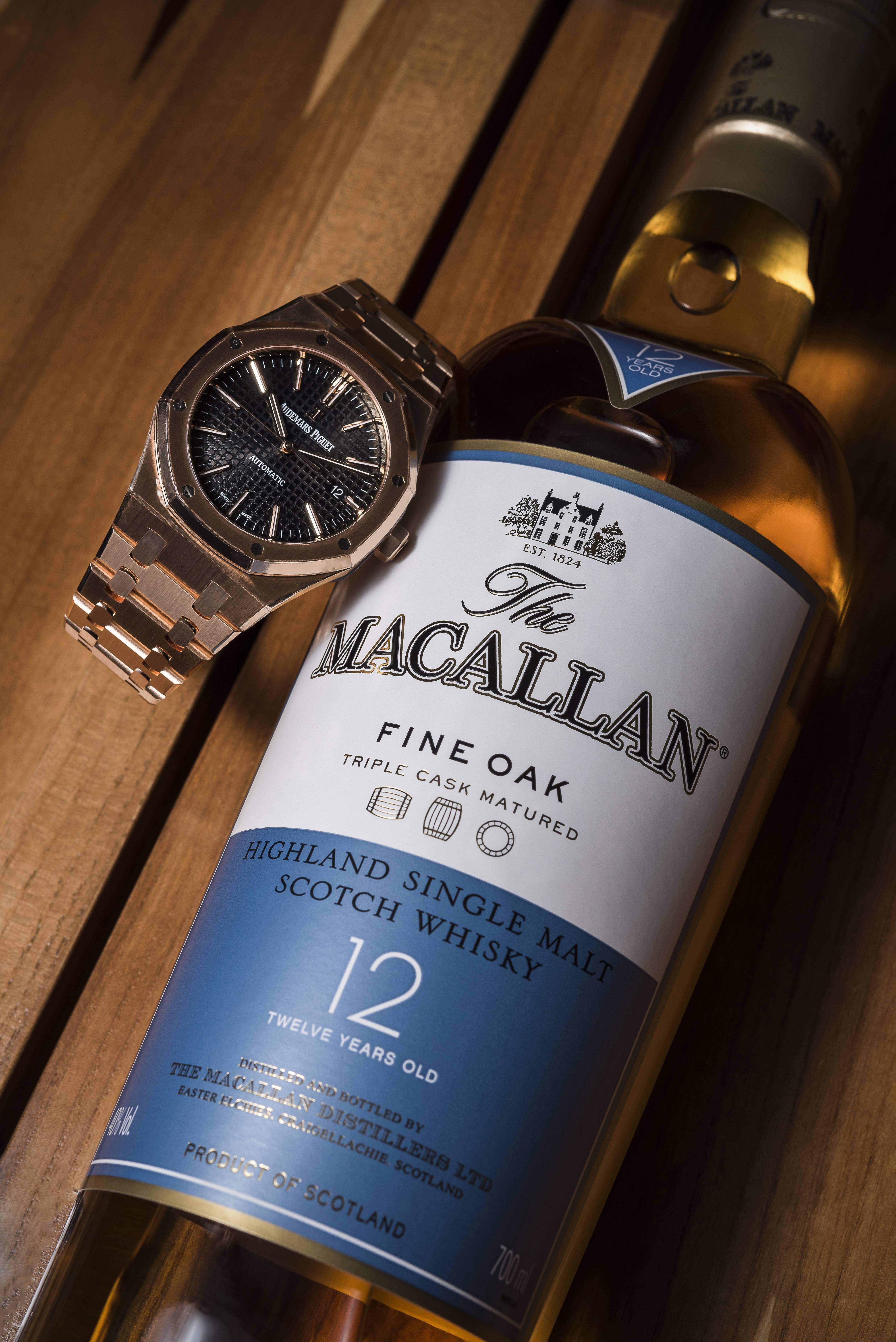 Watches And Whisky Macallan Fine Oak And Audemars Piguet Royal Oak