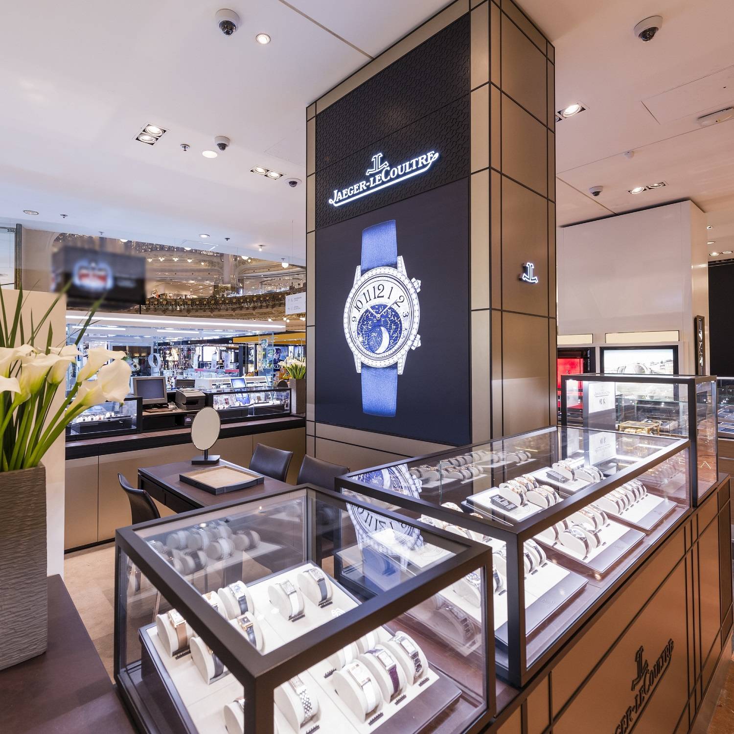 JaegerLeCoultre Opens Boutique At The Galeries Lafayette