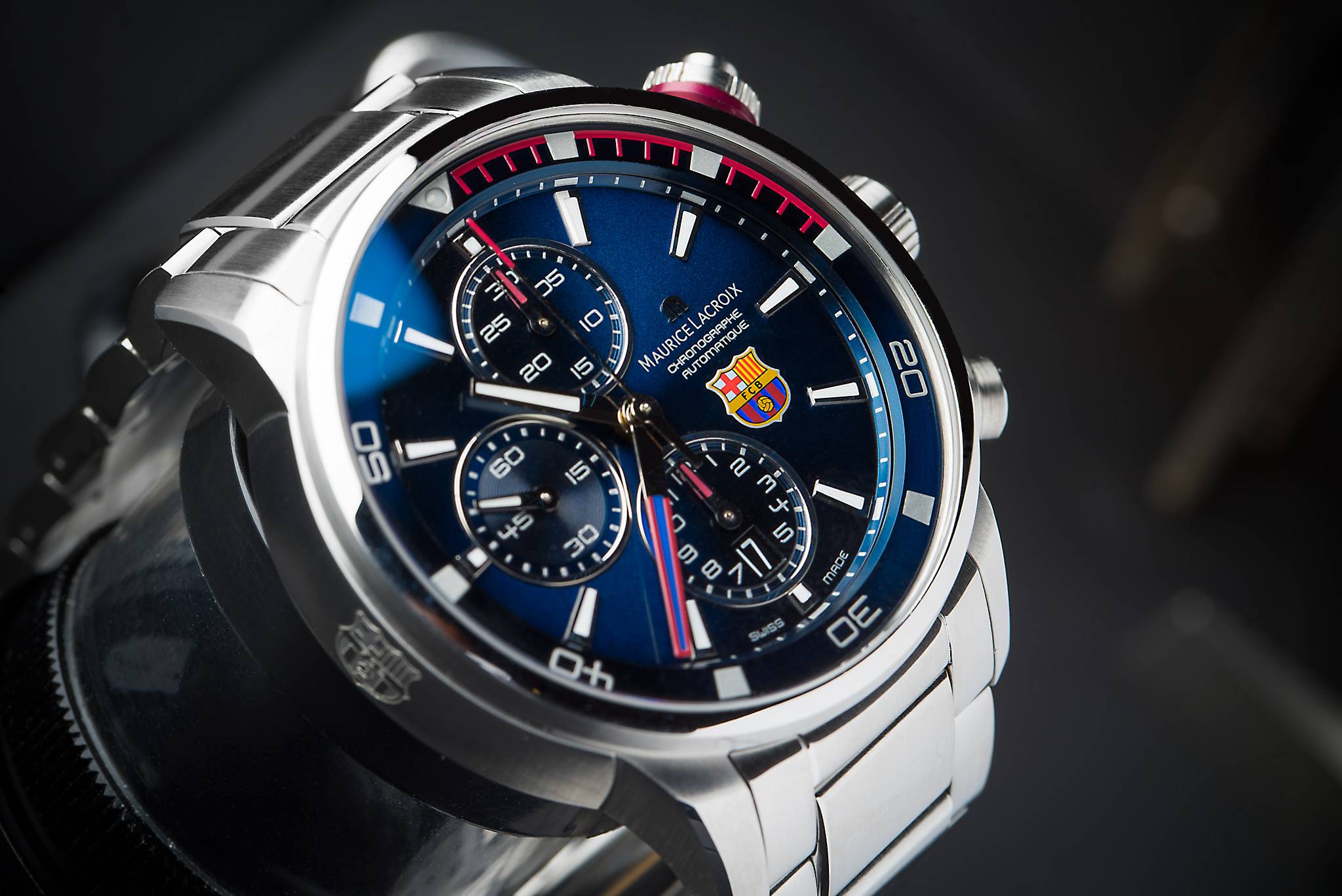 Hands On The Maurice Lacroix Pontos S FC Barcelona Official Watch 2