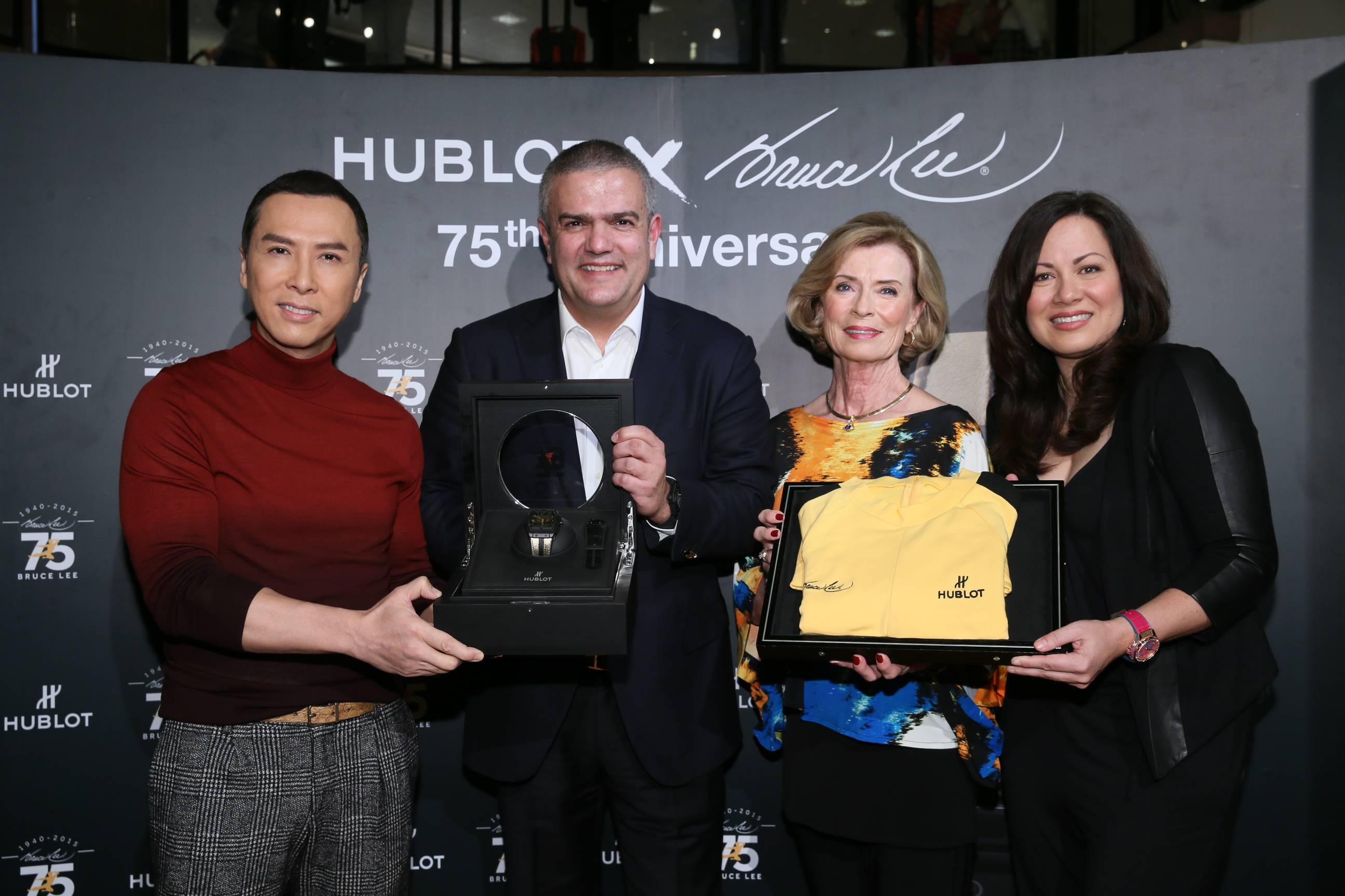 The Hublot Spirit of Big Bang for Bruce Lee timepiece unveiled by Donnie Yen, Ricardo Guadalupe, Linda Lee and Shannon Lee