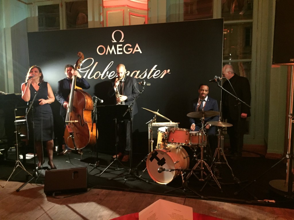 Jazz with the Omega Globemaster at Maxim's Paris