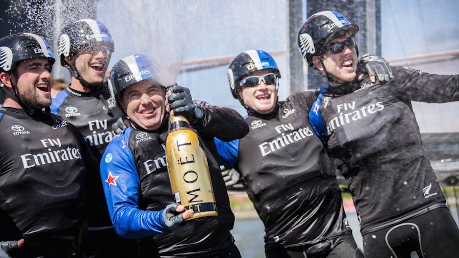 Epic Emirates Team New Zealand Wins Louis Vuitton America's Cup World  Series In New York