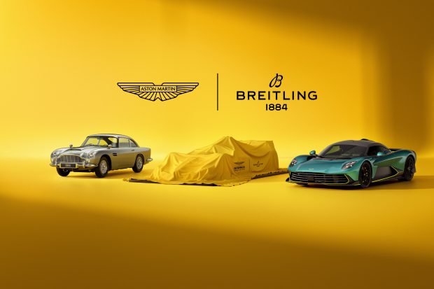 Motor Racing Accents and a New Titanium Case: Breitling’s Navitimer Goes Full Throttle with Aston Martin