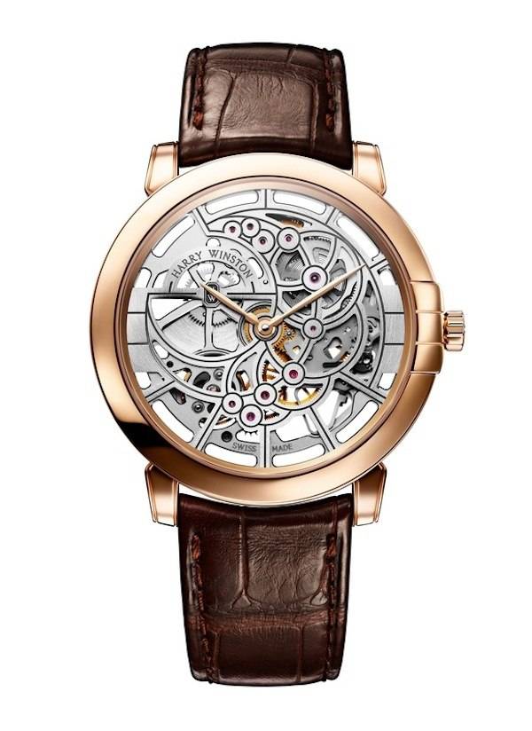 harry winston midnight skeleton