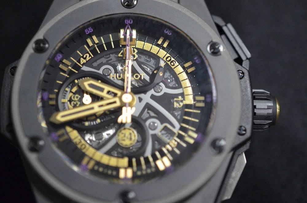 Haute Time Gets Up Close With Hublot King Power Black Mamba At Baselworld Luxury Watch Trends 2018 Baselworld Sihh Watch News