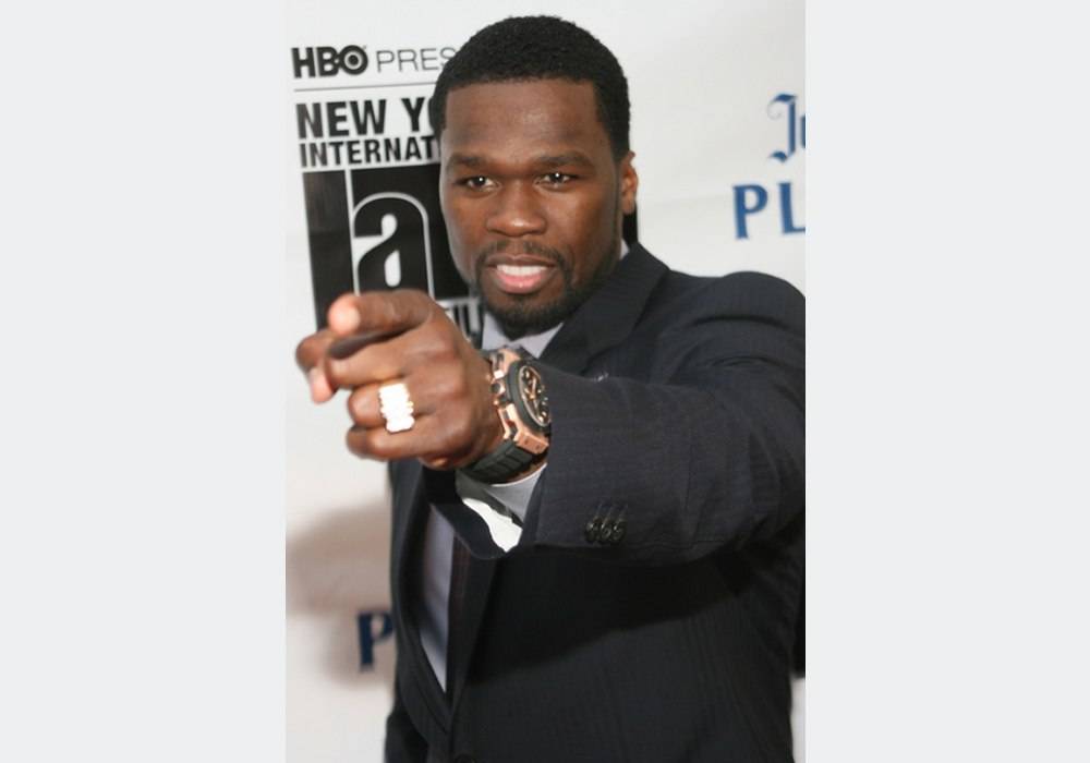 50 Cent Spotted Wearing Hublot King Power  