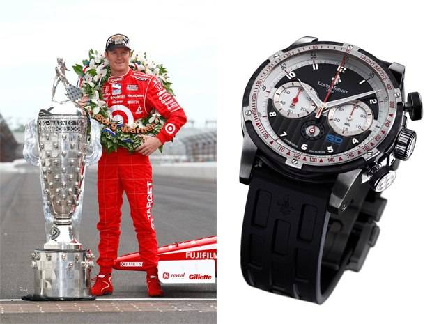Scott Dixon Wearing Personalized Louis Moinet During Indy 500