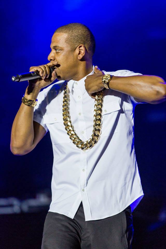 Jay-Z Rocks Rolex Sky-Dweller Onstage 