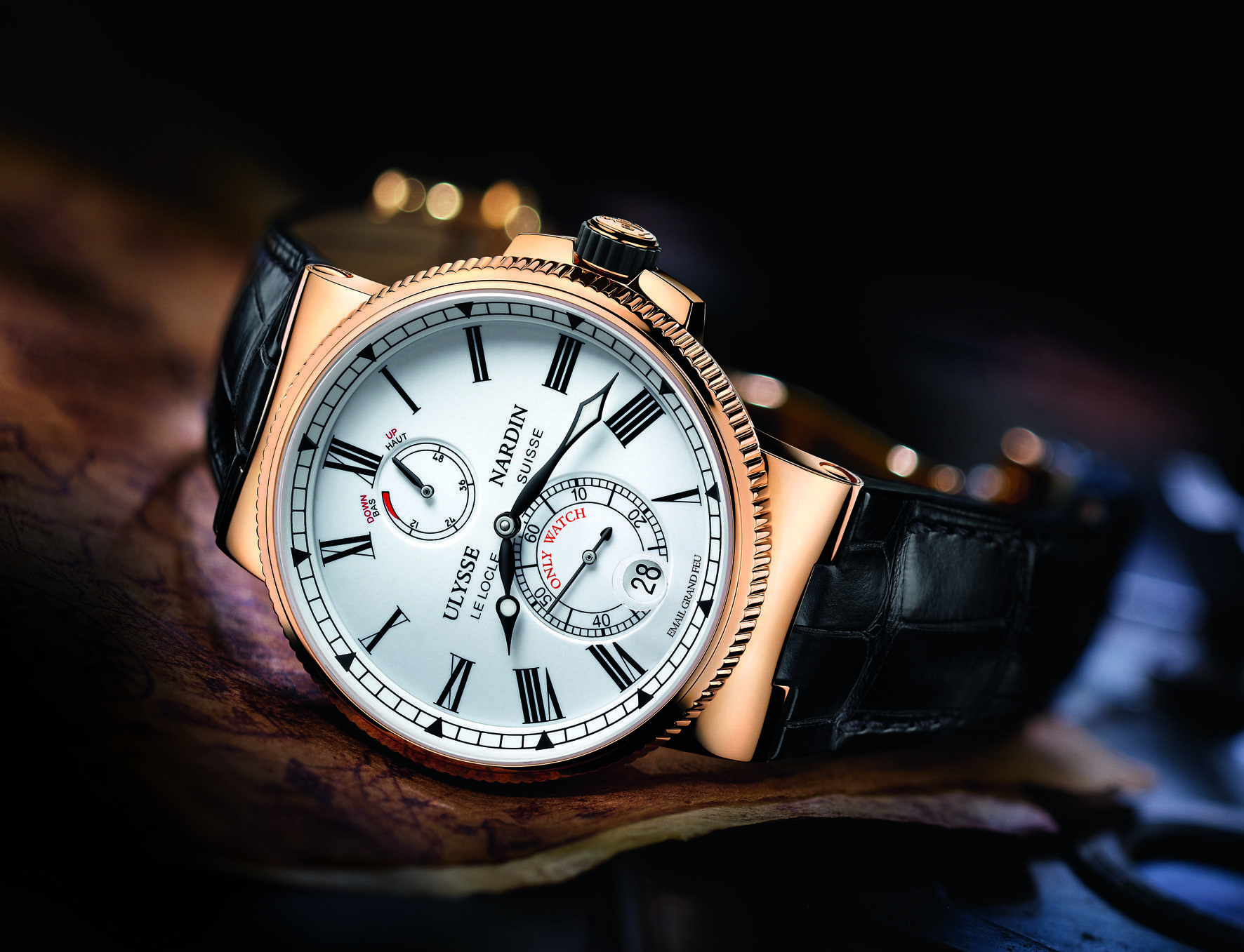 Ulysse Nardin Unveil Marine Chronometer Manufacture Only Watch - Luxury ...