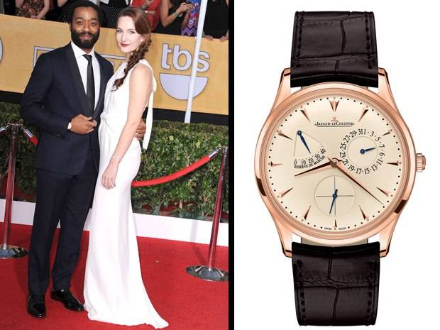 Chiwetel Ejiofor Spotted Wearing Jaeger-LeCoultre Master Ultra Thin Réserve de Marche