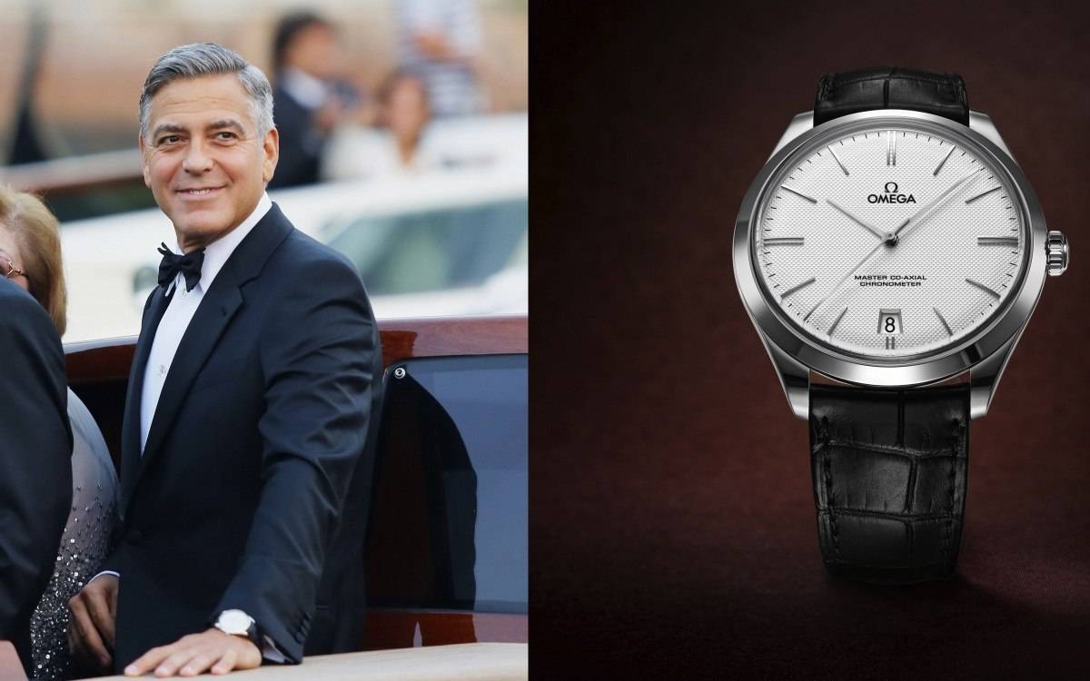 george clooney omega watch ad