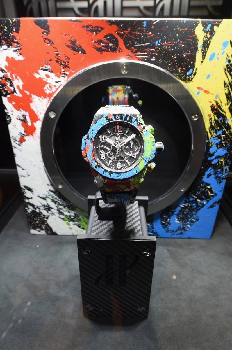 Mr. Brainwash Turns Unique Hublot Into Art Piece - HauteTime