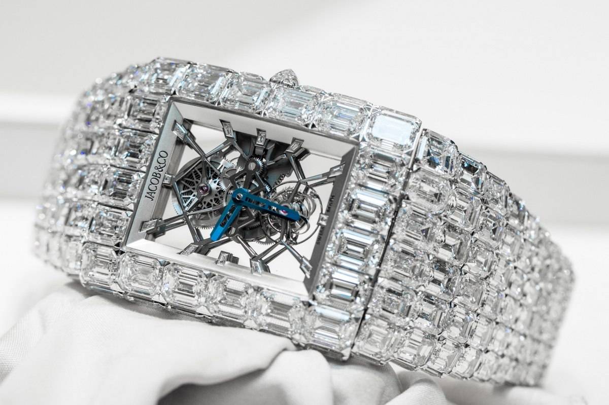 Jacob & Co Unveils $18 million Diamond Watch With Tourbillon