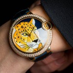Ballon Bleu de Cartier enamel granulation watch 2016