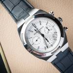 Vacheron Constantin Overseas Chronograph with white dial