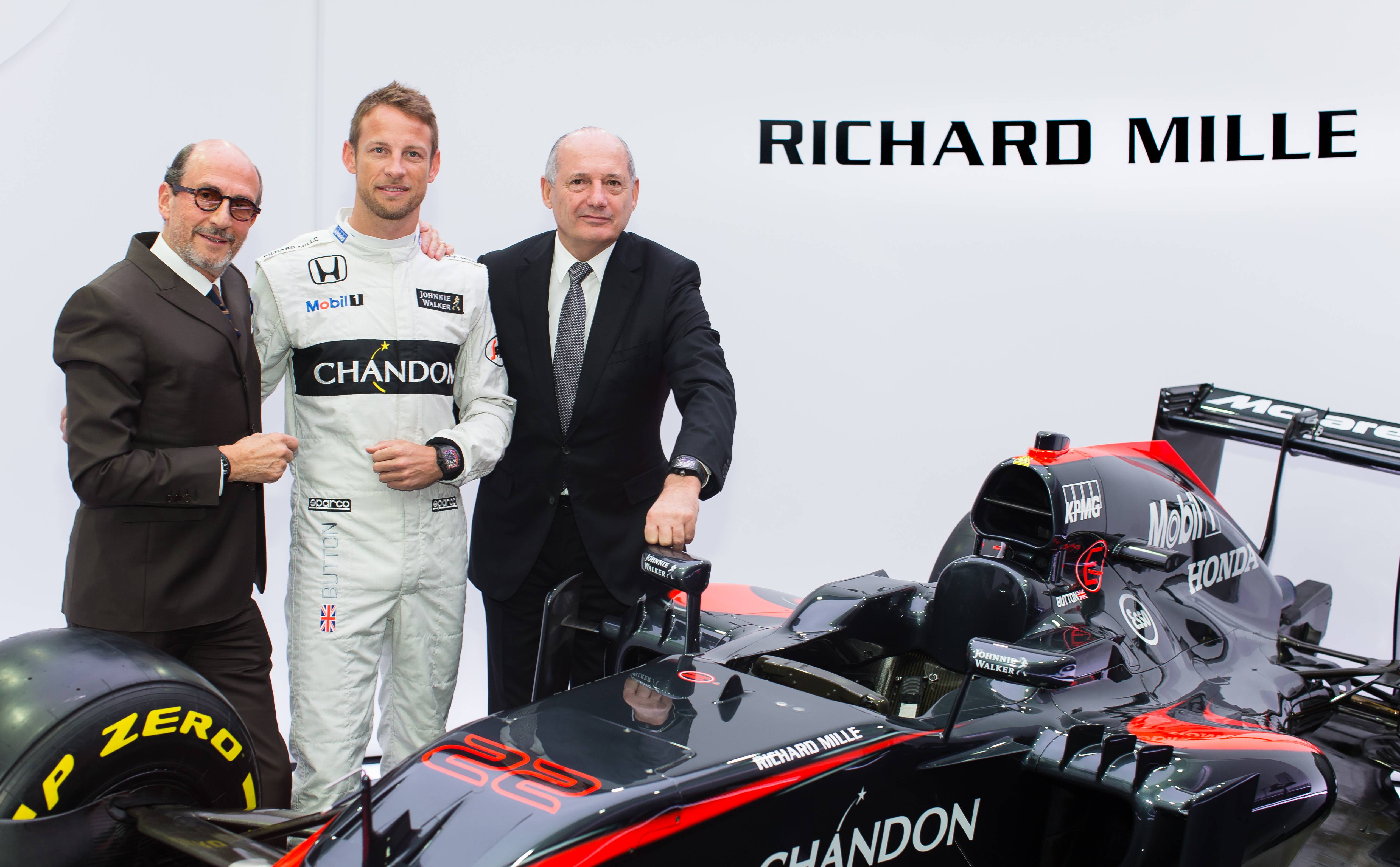 Richard Mille Announces 10-Year Partnership With McLaren-Honda Formula 1 Team