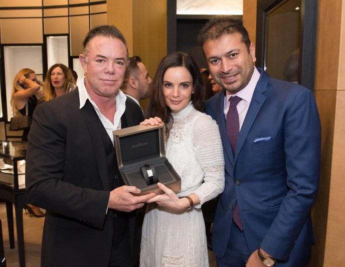 Jaeger-LeCoultre And Haute Living Celebrate The 85th Anniversary Of Reverso Line with Shareef Malnik and Gabrielle Anwar