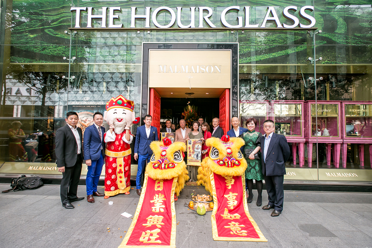 The Hour Glass Celebrates Chinese New Year in Singapore