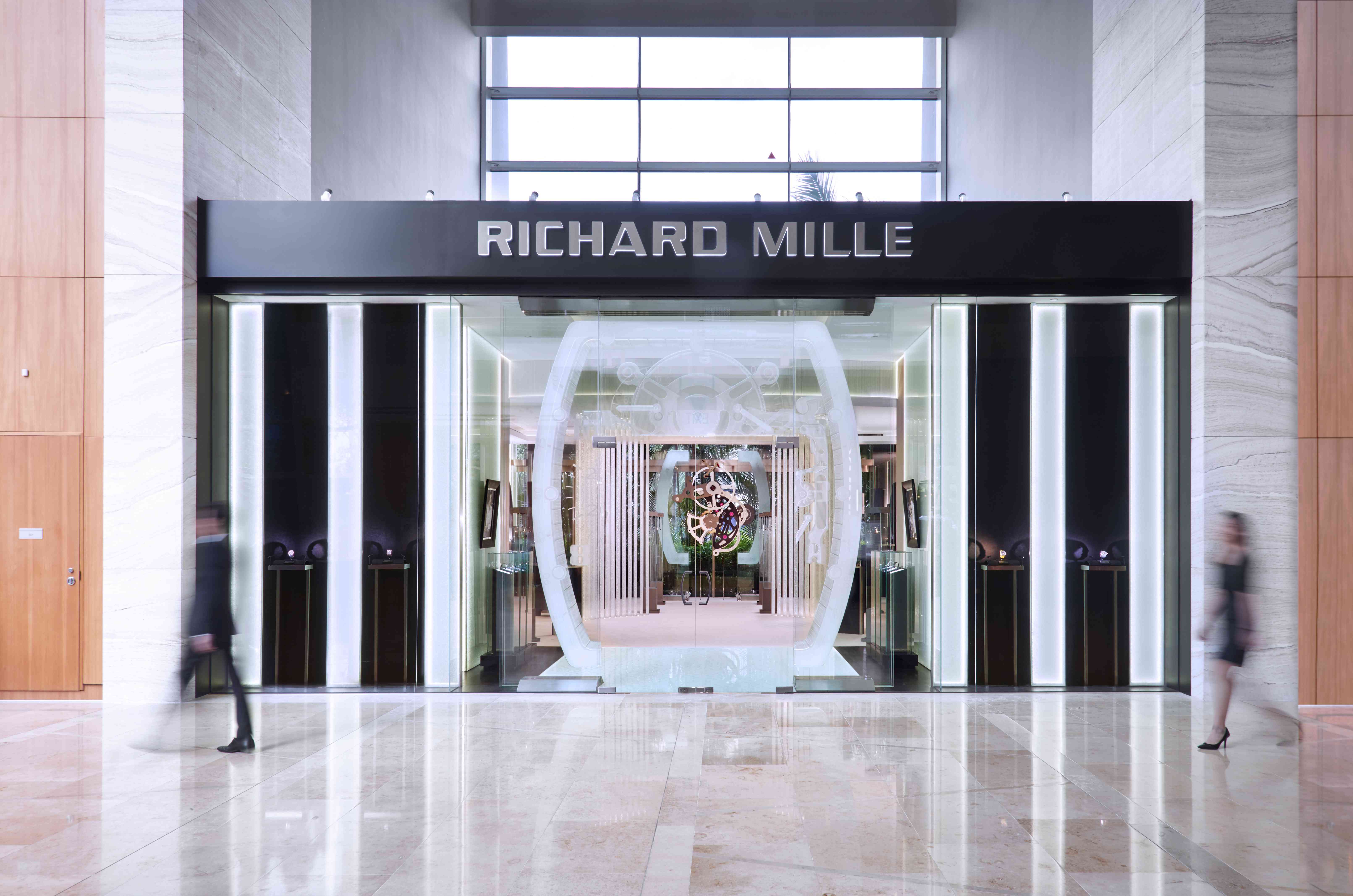 Richard Mille Opens New Boutique At The Marina Bay Sands Hotel Lobby