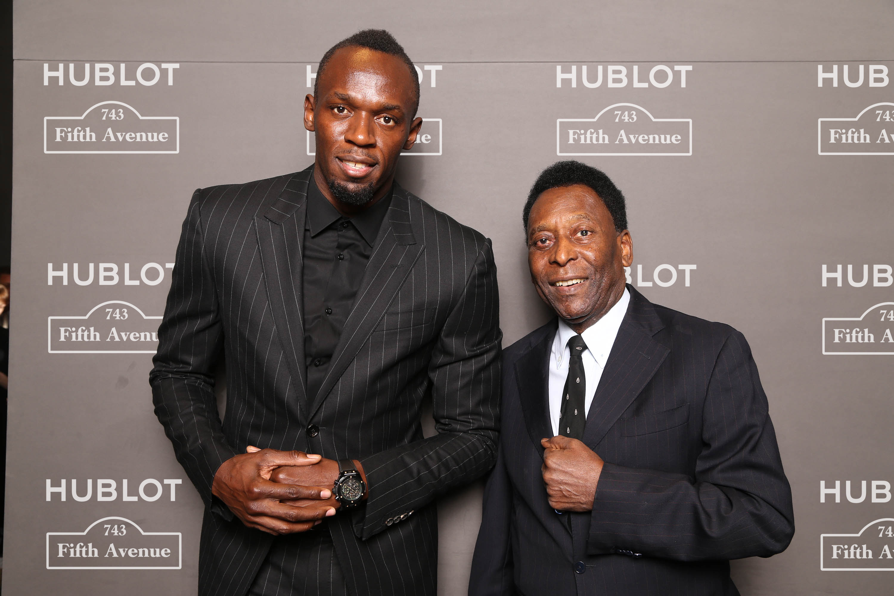 Hublot Scales Skyscrapers, Raps with Wyclef Jean and Celebrates New York Boutique Opening with Usain Bolt, Pele and Peter Marino