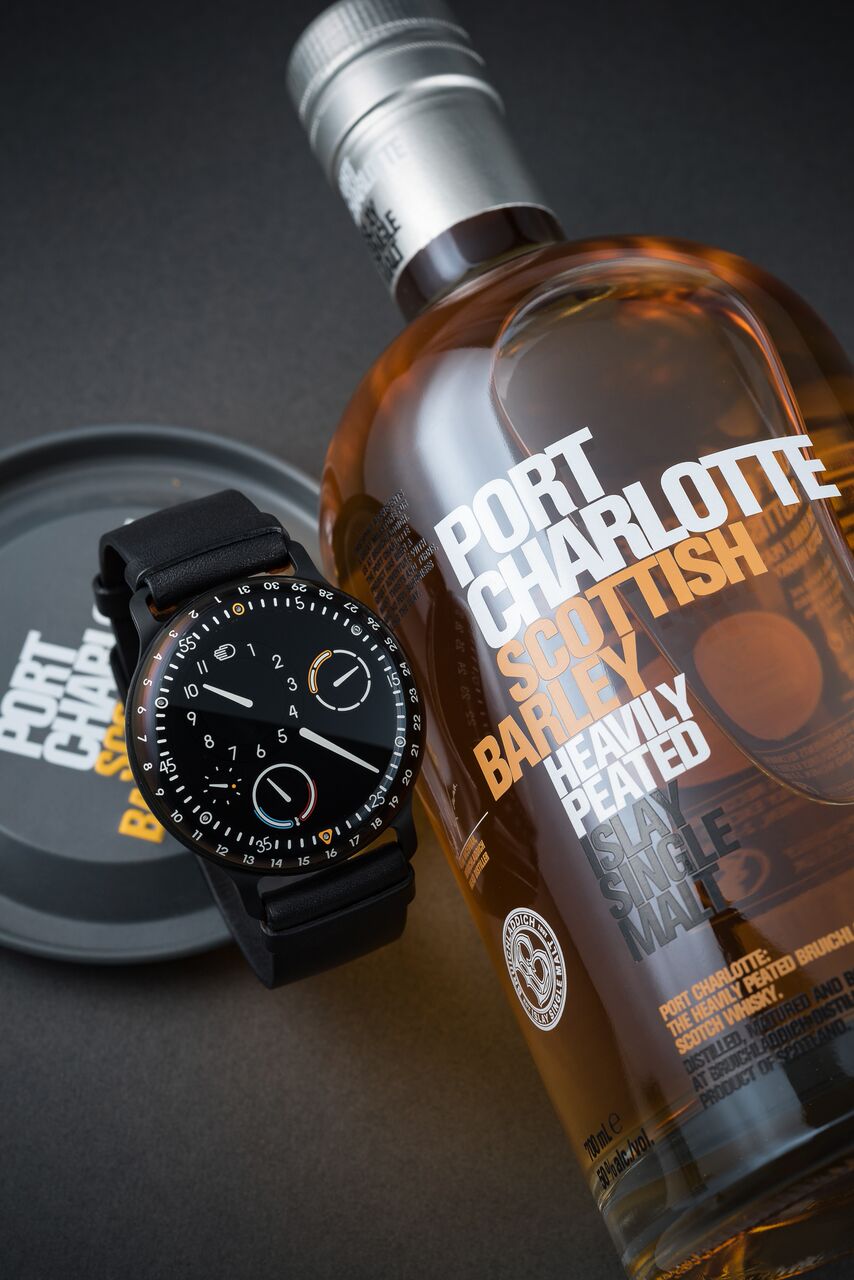 Watches And Whisky: Bruichaladdich Port Charlotte + Ressence Type 3BB