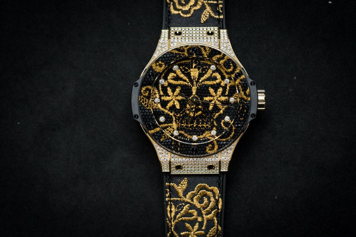 3 Sensational Watches (Chanel, Harry Winston, Hublot) that use Fabric and Lace Dials — Just in Time for Mother’s Day