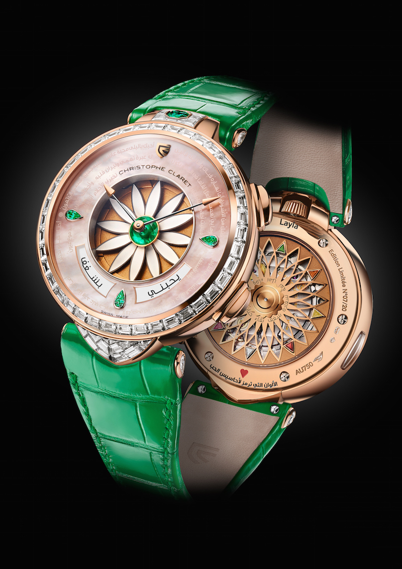 Christophe Claret and Layla:  A Love Story from the Night of Time, With a Variation on Margot, the Brand’s First Complication for Women