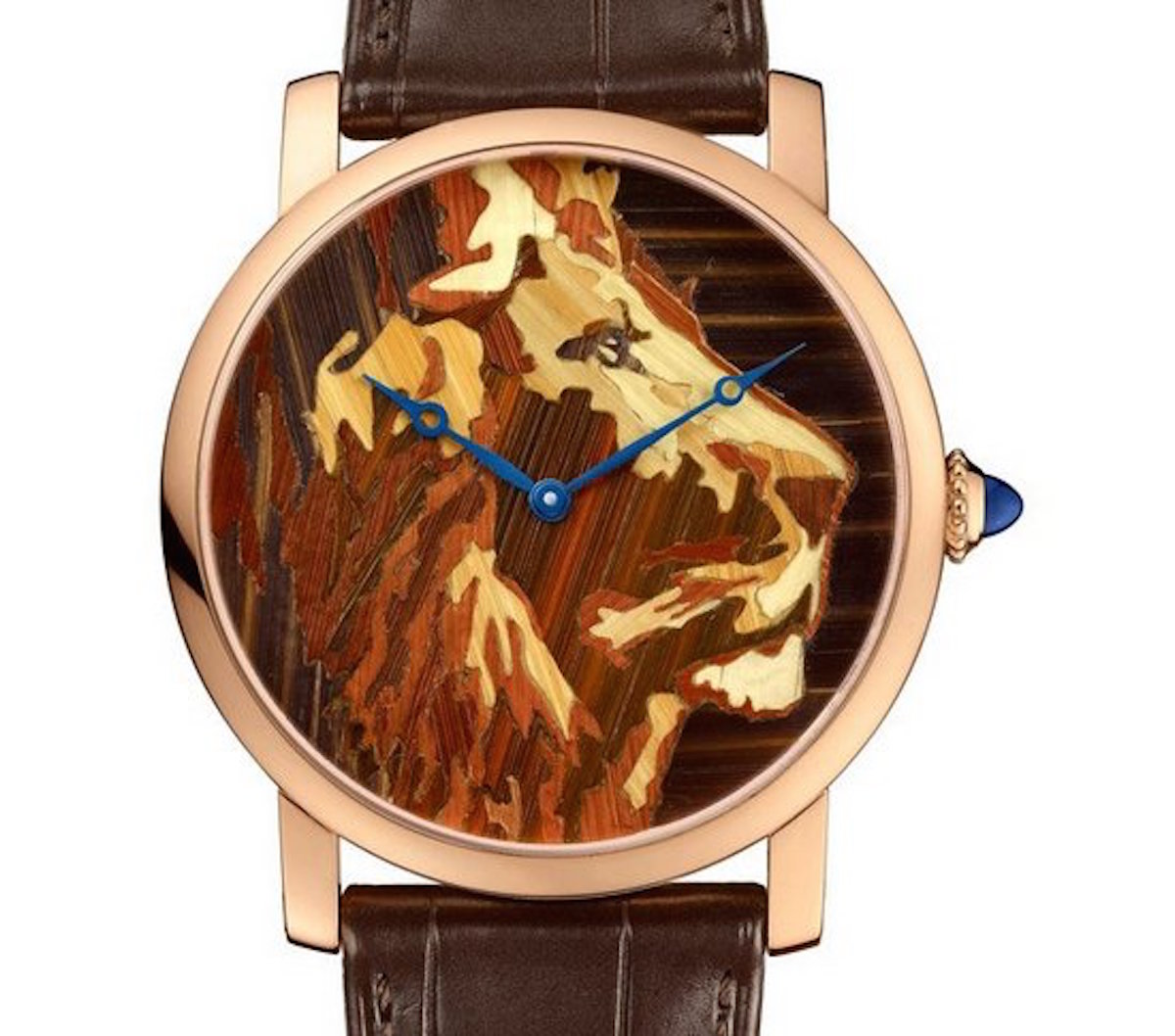wood dial watch