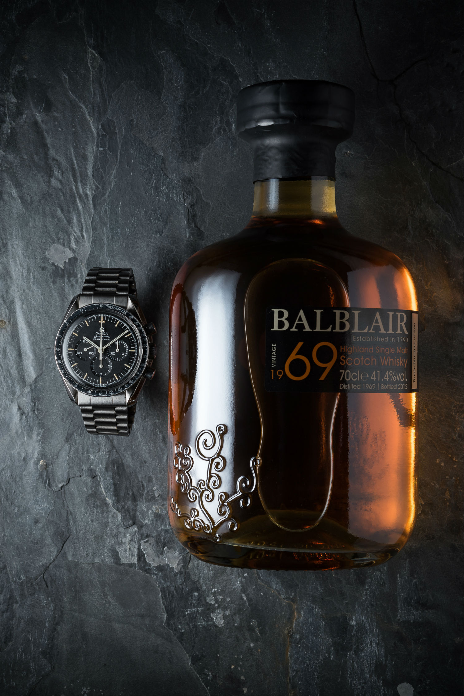 Watches and Whisky: Balblair Vintage 1969 + Omega Speedmaster 1969