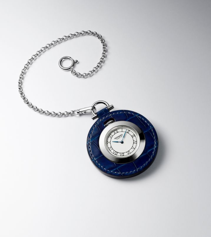 Introducing the Pocket Plein Cuir Watch from La Montre Hermès