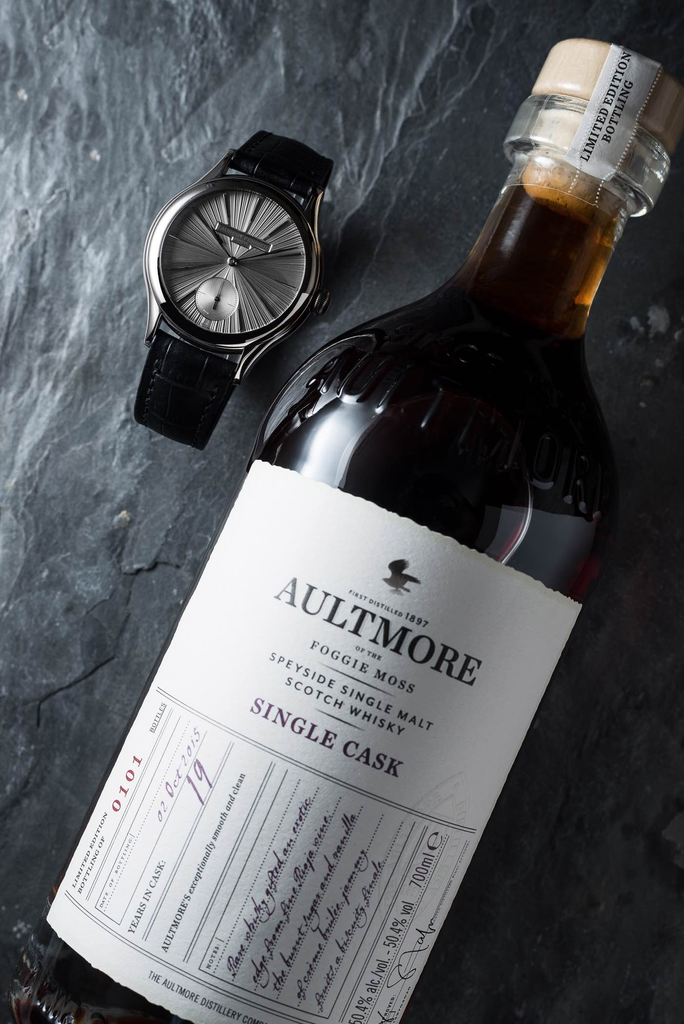 Watches & Whiskey: Aultmore + Laurent Ferrier