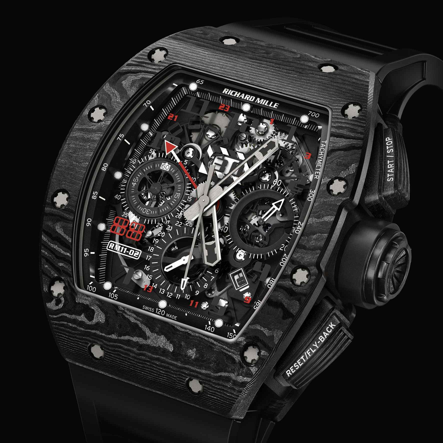 Richard Mille Debuts Limited-Edition RM 11-02 Jet Black